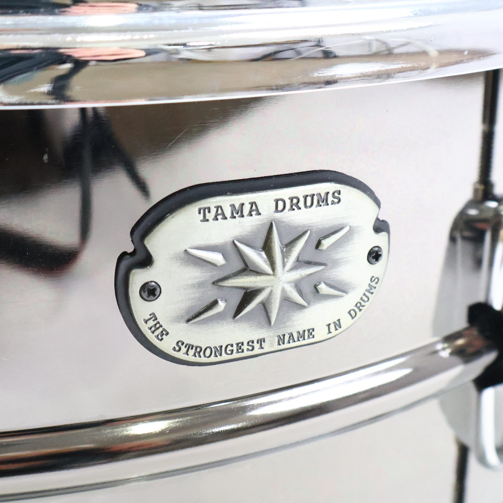 【中古】 スネアドラム タマ TAMA Metal Works Serie Steelシェル 14x6.5 スネアドラム 詳細画像