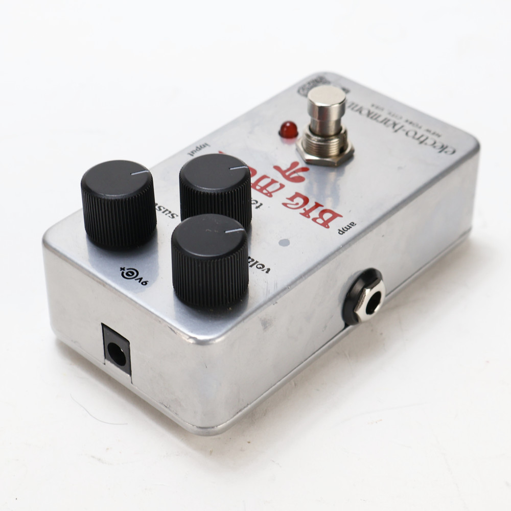 【中古】 ファズ ディストーション ELECTRO-HARMONIX Ram’s Head Big Muff Pi  エフェクター ラムズヘッドビッグマフ エレハモ 側面