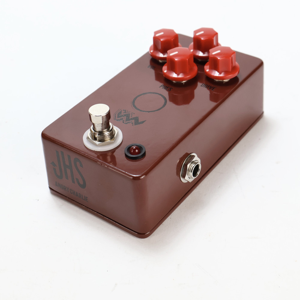 【中古】 ディストーション JHS Pedals Angry Charlie V2 オーバードライブ ディストーション ギターエフェクター 側面
