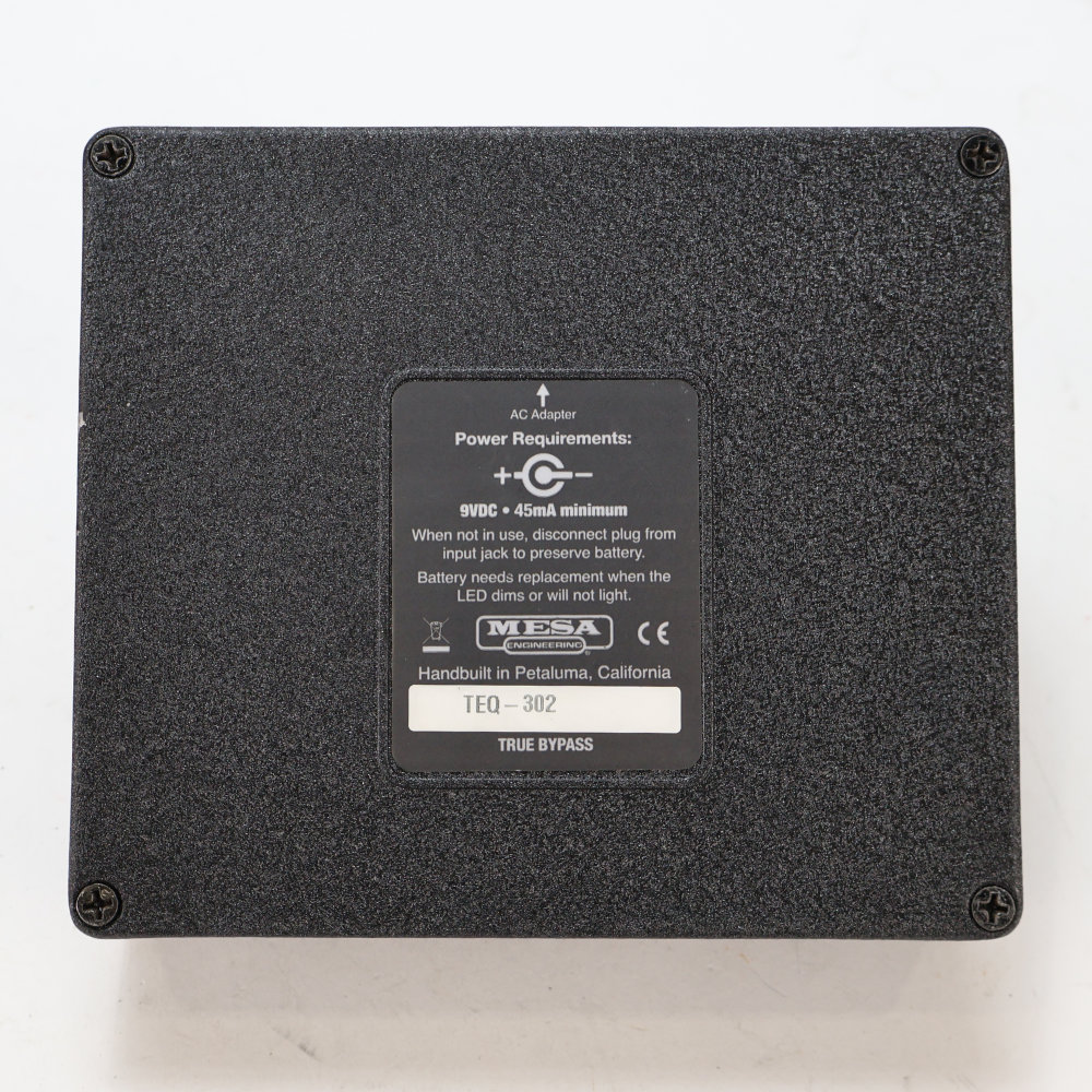 【中古】 ディストーション MESA BOOGIE THROTTLE BOX EQ 底面