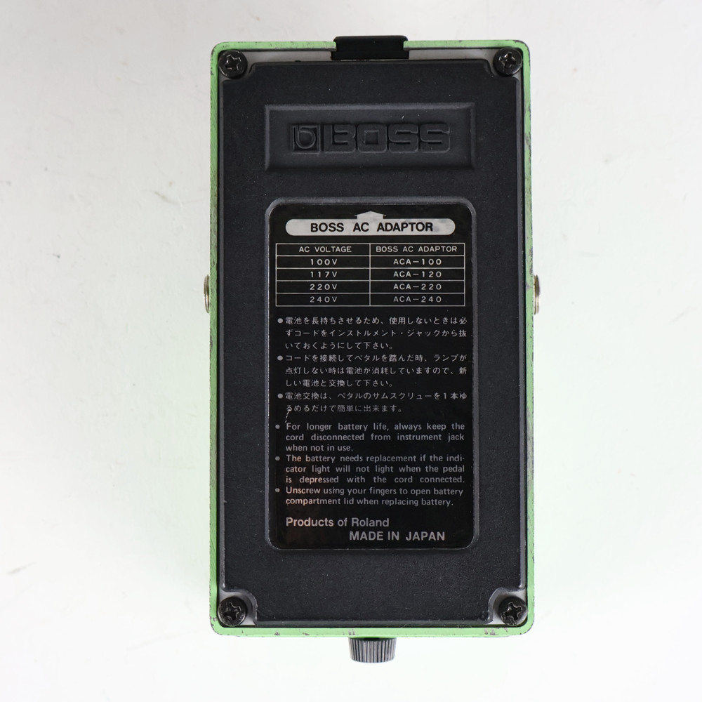 【中古】 スーパーフェイザー エフェクター BOSS PH-2 SUPER Phaser Made in Japan ボス ギターエフェクター 裏面