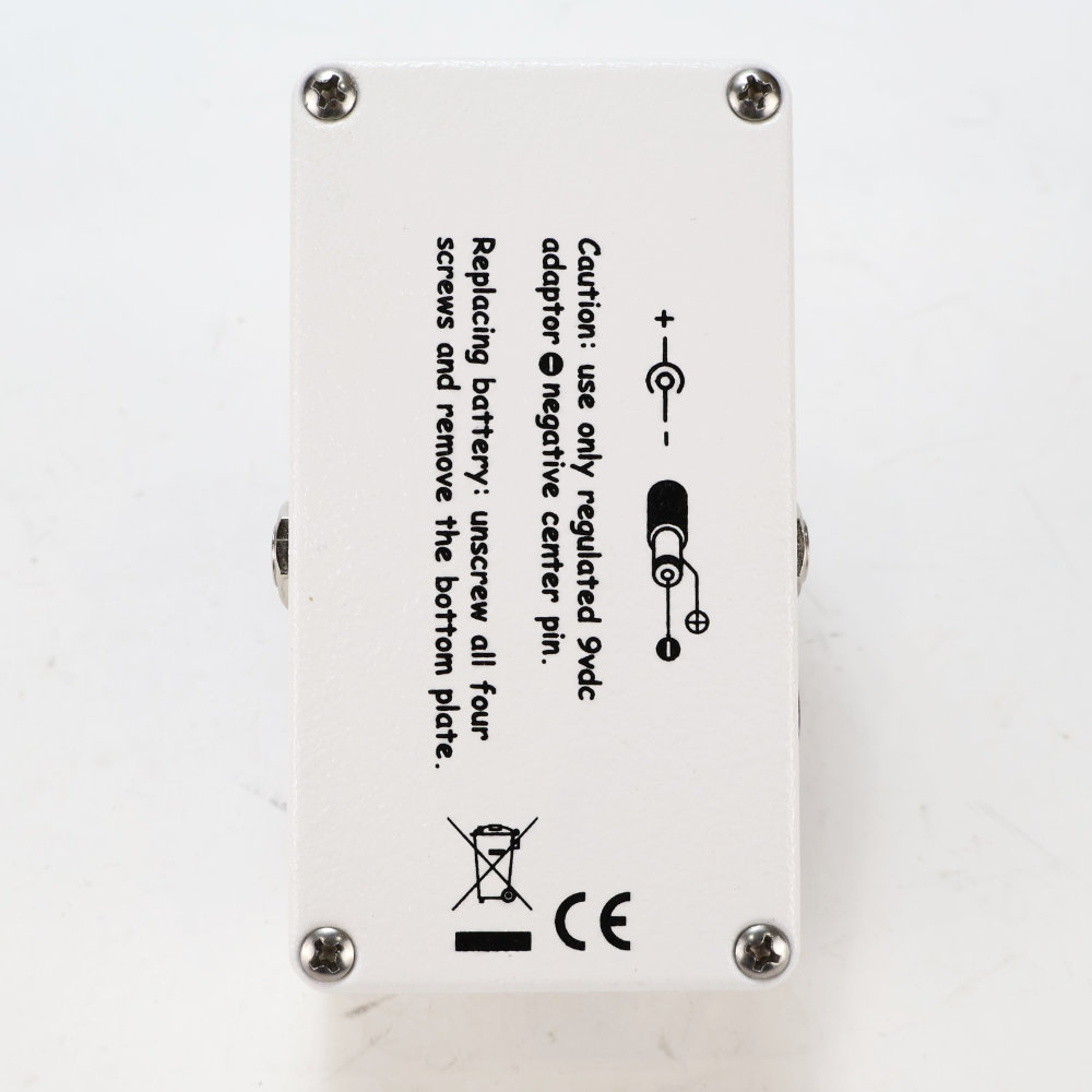 【中古】 ブースター エフェクター Xotic RC Booster エキゾチック ギターエフェクター 底面