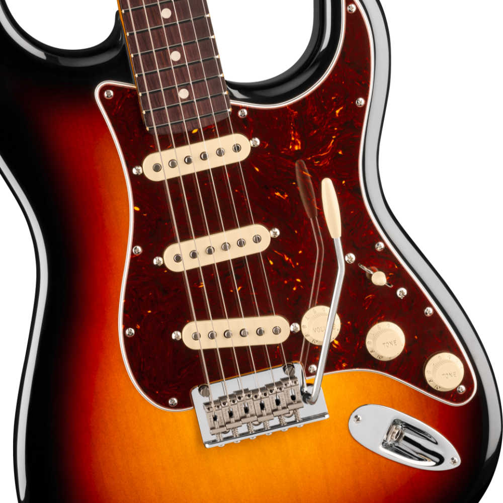 Fender フェンダー American Professional Stratocaster RW 3-Color Sunburst エレキギター ストラトキャスター ボディ画像