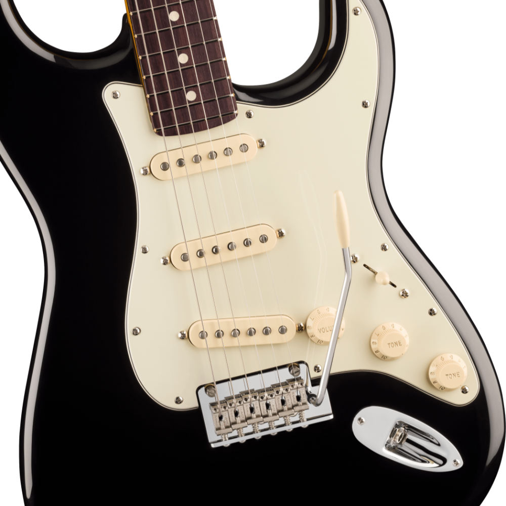 Fender フェンダー American Professional Stratocaster RW Black エレキギター ストラトキャスター ボディ画像
