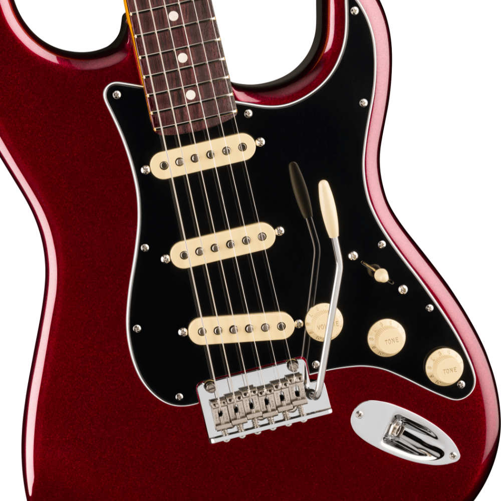 Fender フェンダー American Professional Stratocaster RW Oxblood エレキギター ストラトキャスター ボディ画像