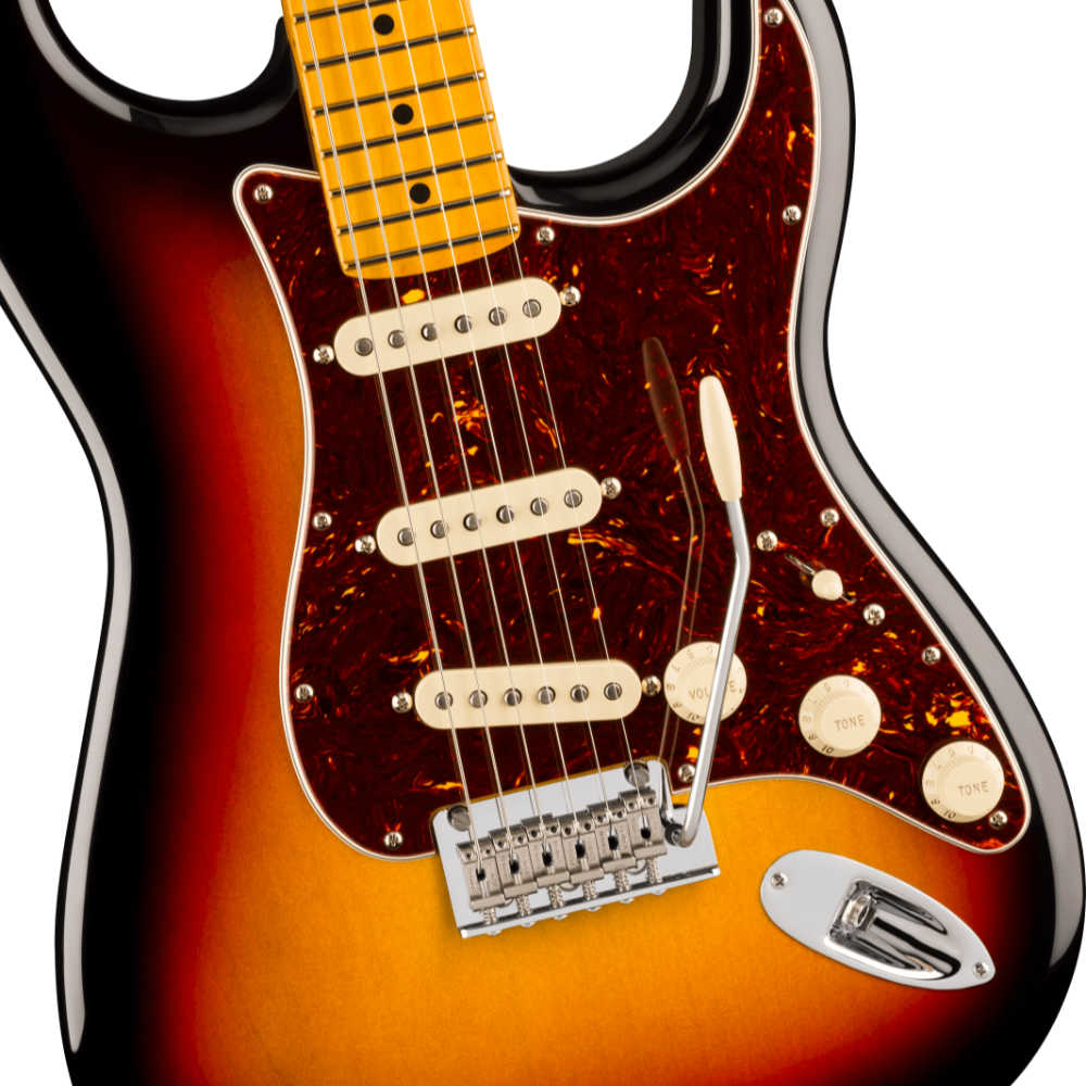 Fender フェンダー American Professional Stratocaster MN 3-Color Sunburst エレキギター ストラトキャスター ボディ画像