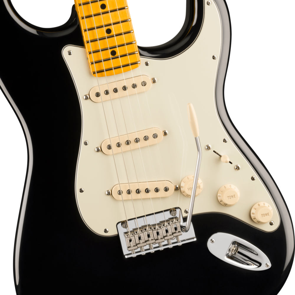 Fender フェンダー American Professional Stratocaster MN Black エレキギター ストラトキャスター ボディ画像