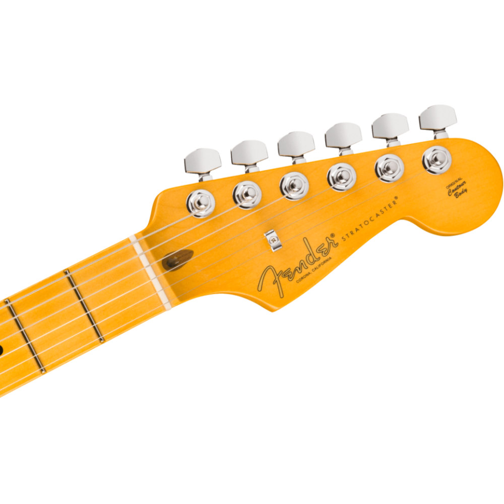 Fender フェンダー American Professional Stratocaster MN Black エレキギター ストラトキャスター ヘッド画像