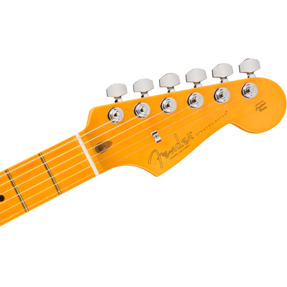 Fender フェンダー American Professional Stratocaster MN Oxblood エレキギター ストラトキャスター ヘッド画像