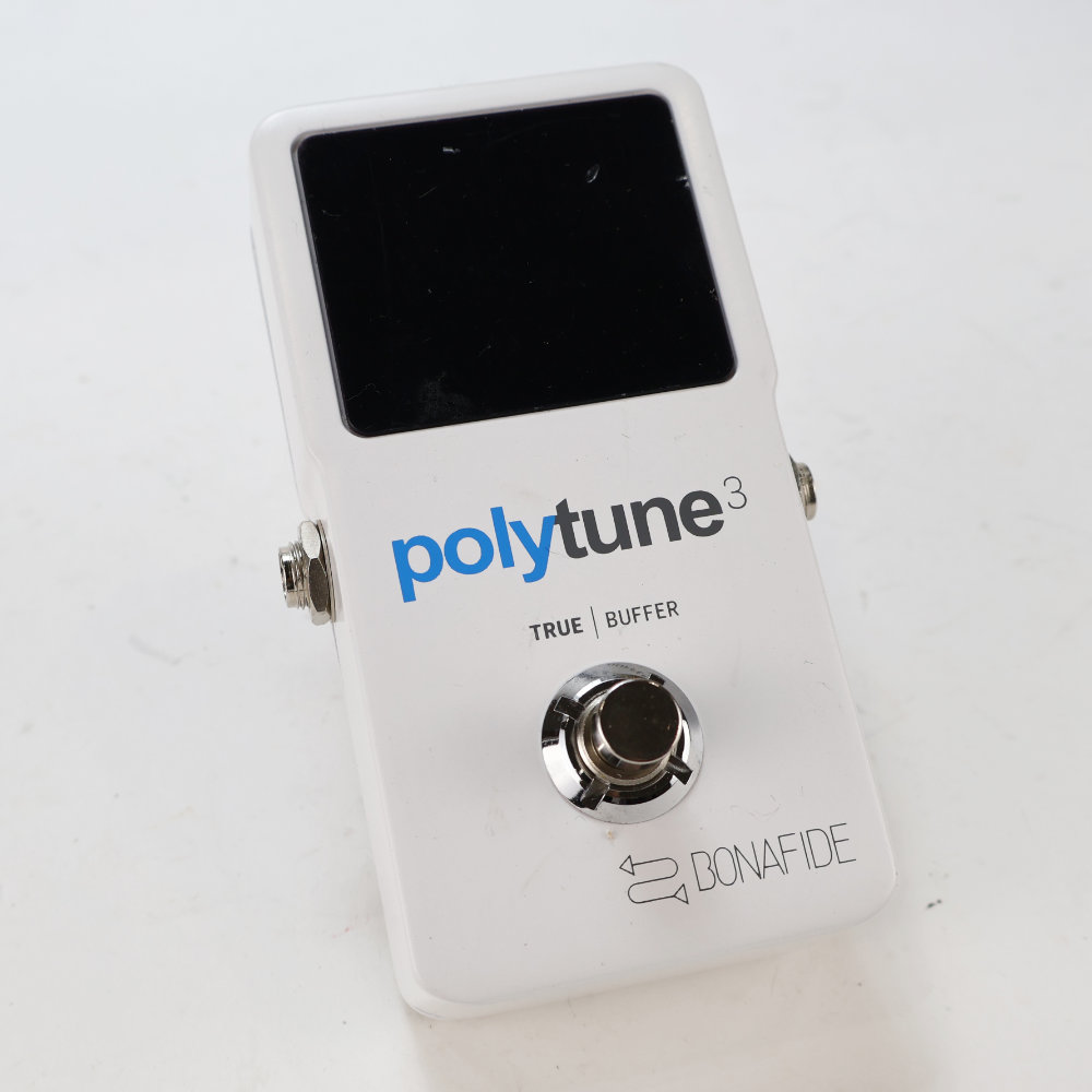 【中古】 チューナー tc electronic PolyTune 3 バッファー内蔵 ポリフォニックチューナー ポリチューン ペダルチューナー