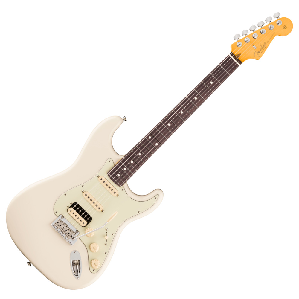 Fender フェンダー American Professional Stratocaster HSS RW Olympic White エレキギター ストラトキャスター
