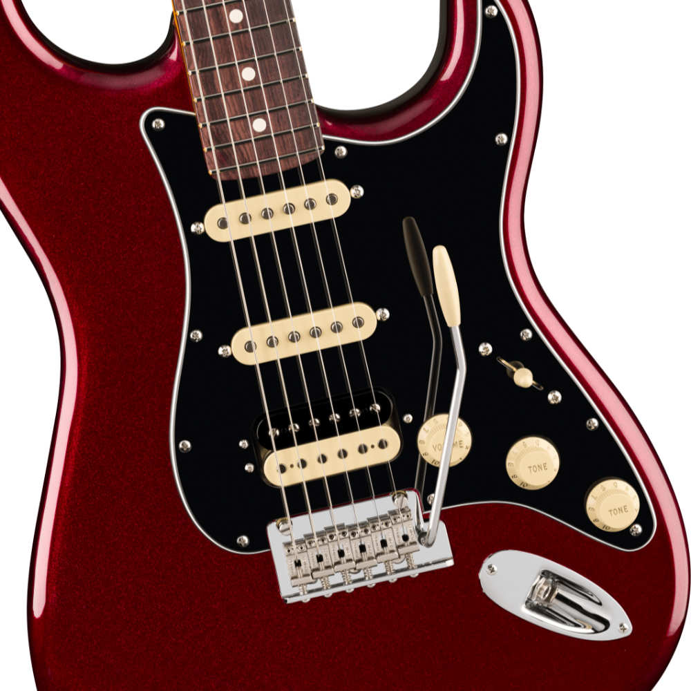 Fender フェンダー American Professional Stratocaster HSS RW Oxblood エレキギター ストラトキャスター ボディ画像