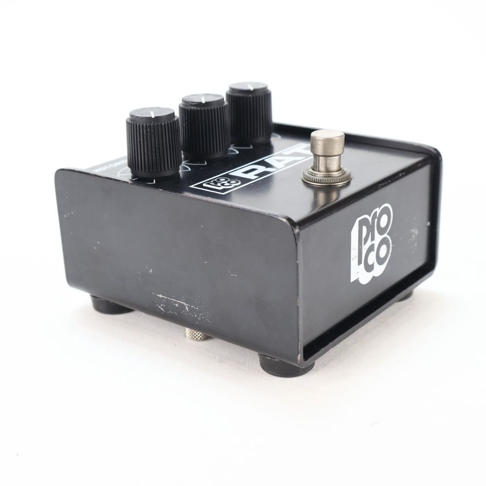 【中古】 ディストーション PROCO RAT 1 Black Face エフェクター プロコ ラット 1987年製 詳細画像