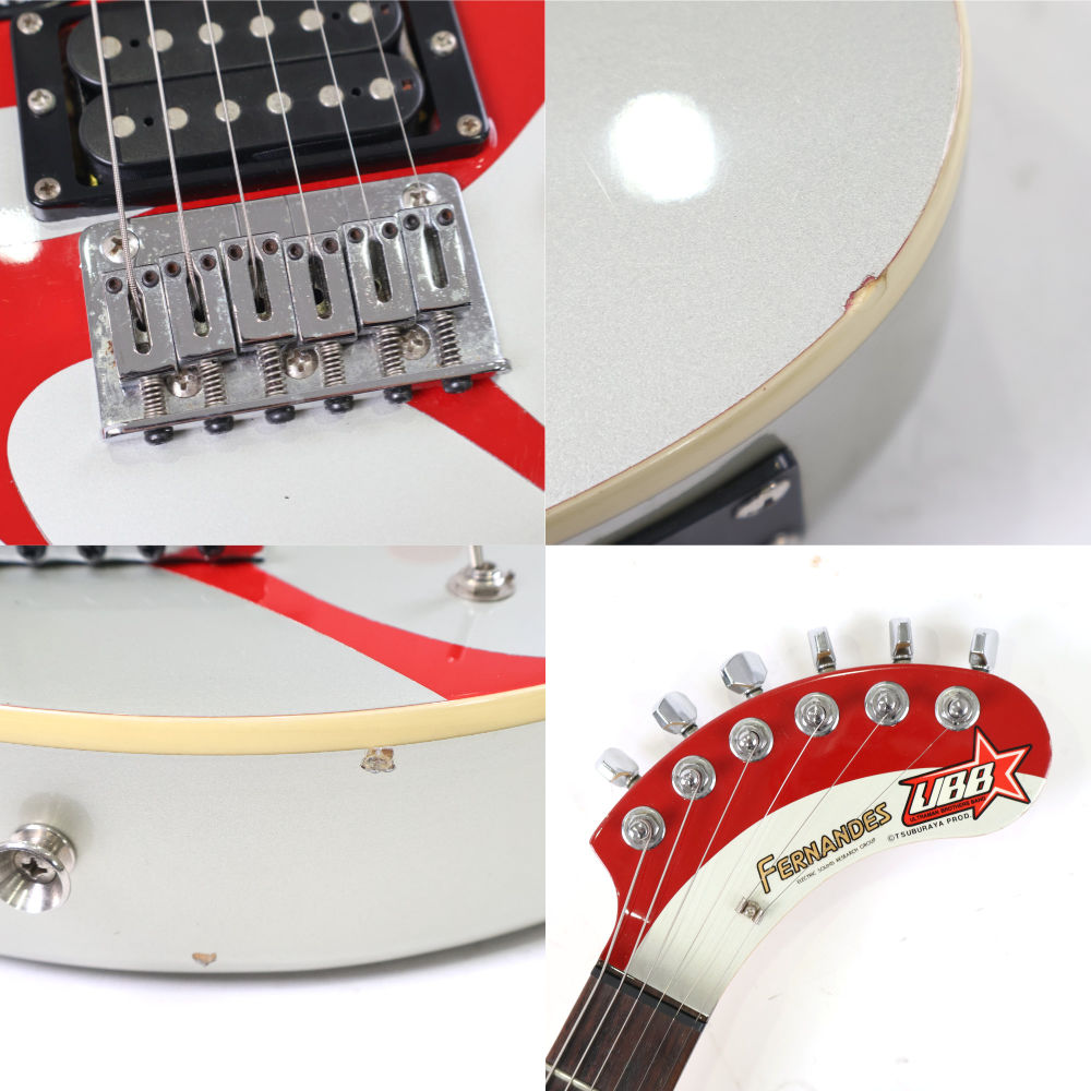 【中古】 エレキギター ミニギター スピーカー内蔵 Fernandes ZO-3 UBB (Ultraman Bubble Beam) ウルトラマンZO3 フェルナンデス ぞーさん 詳細画像