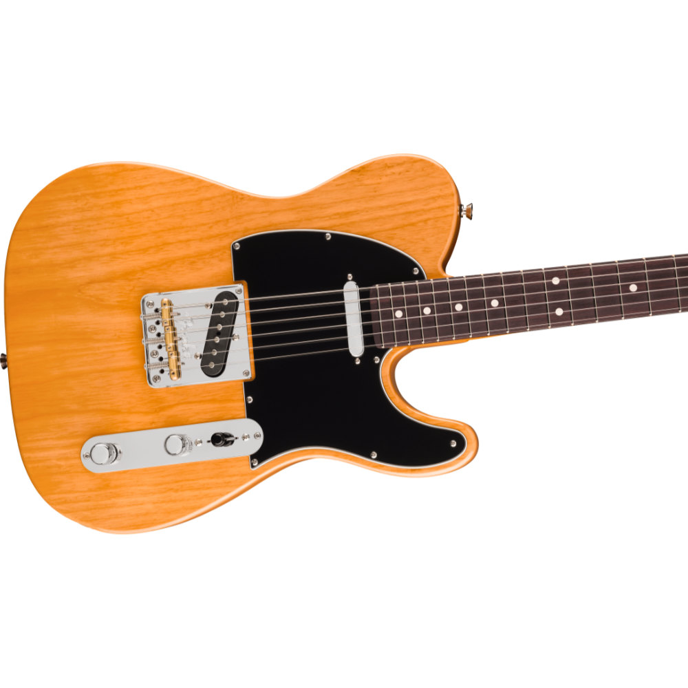 Fender フェンダー American Professional Telecaster RW Natural エレキギター テレキャスター ボディ斜めアングル画像