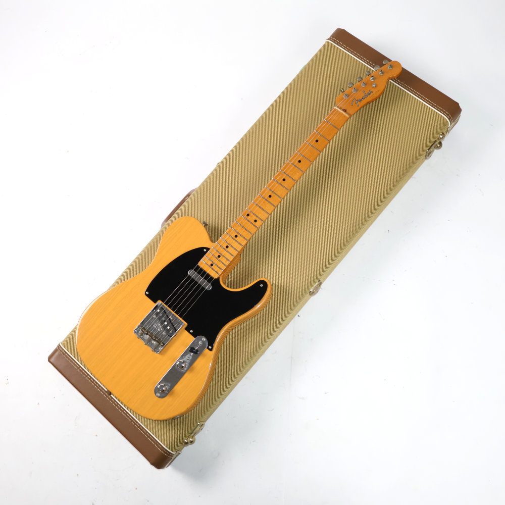 【中古】 エレキギター Fender American Vintage ’52 Telecaster Maple Fingerboard Butterscotch Blonde 2005年製 フェンダー テレキャスター アメリカンビンテージ バタースコッチブロンド