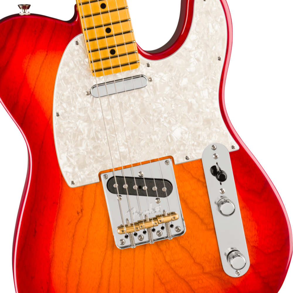 Fender フェンダー American Professional Telecaster MN Aged Cherry Burst エレキギター テレキャスター ボディ画像