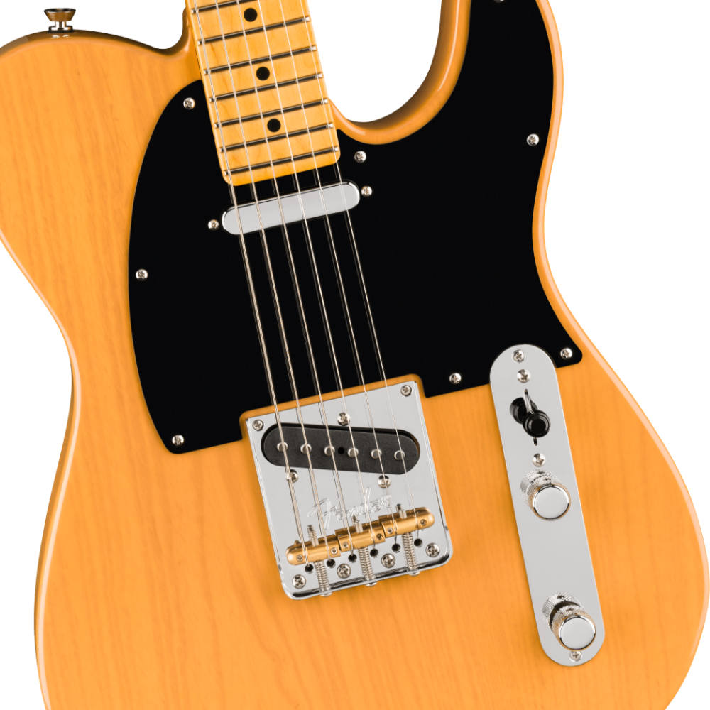 Fender フェンダー American Professional Telecaster MN Butterscotch Blonde エレキギター テレキャスター ボディ画像