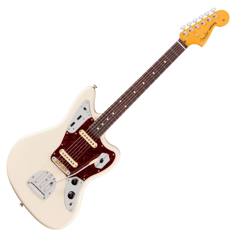 Fender フェンダー American Professional Jaguar RW Olympic White エレキギター ジャガー