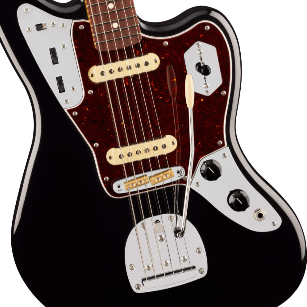 Fender フェンダー American Professional Jaguar RW Black エレキギター ジャガー ボディ画像