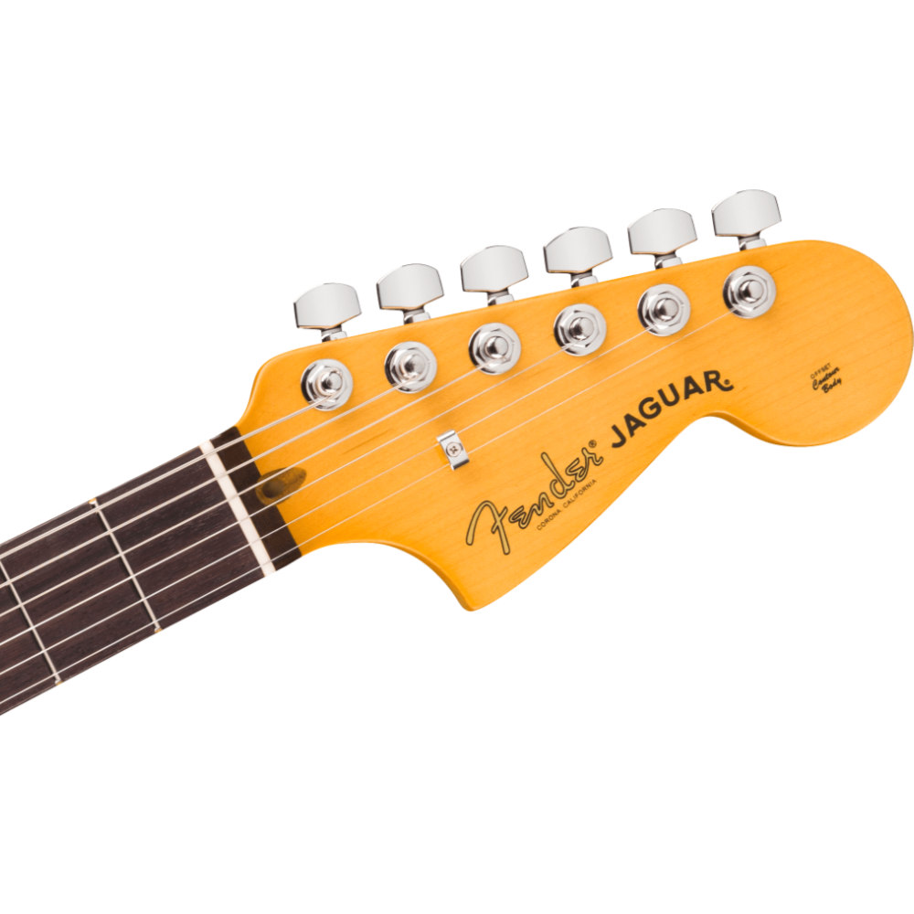 Fender フェンダー American Professional Jaguar RW Oxblood エレキギター ジャガー ヘッド画像