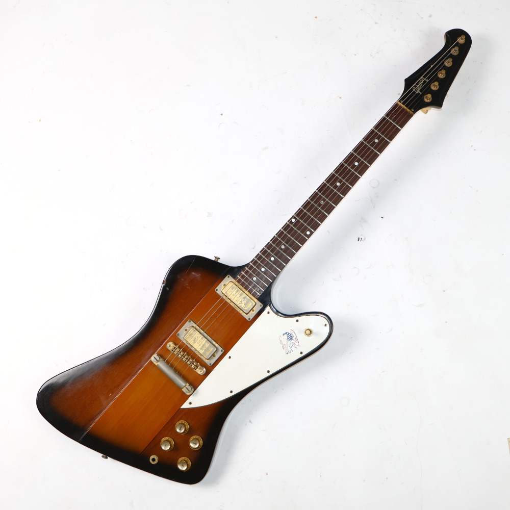 【中古】 エレキギター Gibson FireBird III Bicentennial Edition Sunburst 1976年製 3.58kg ギブソン ファイアーバード 建国200周年記念モデル 詳細画像