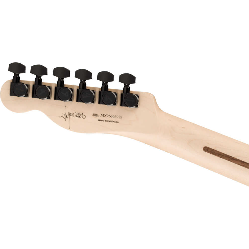 Fender フェンダー Limited Edition Jim Root Telecaster EB Shoreline Gold エレキギター テレキャスター ヘッドバック画像