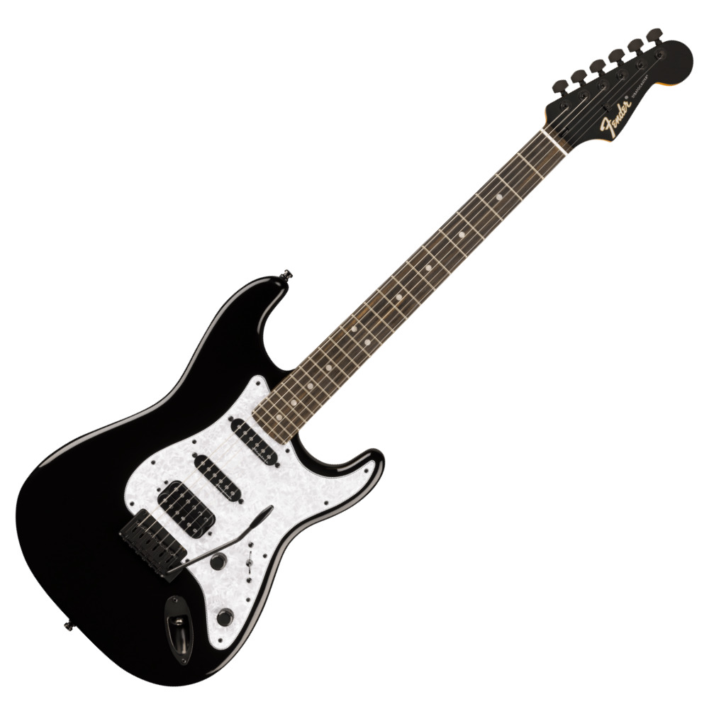 Fender フェンダー Limited Edition Player Fusion Stratocaster HSS EB Black エレキギター ストラトキャスター
