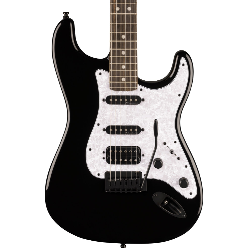 Fender フェンダー Limited Edition Player Fusion Stratocaster HSS EB Black エレキギター ストラトキャスター ボディ画像