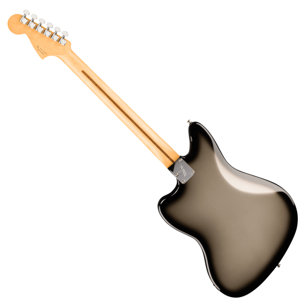 Fender フェンダー Limited Edition Player Fusion Jaguar Baritone EB Silverburst エレキギター バリトン ジャガー バック画像