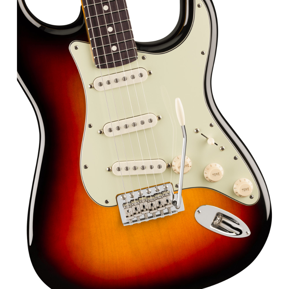 Fender フェンダー American Professional Classic Stratocaster Silent System RW 3TS エレキギターボディトップ