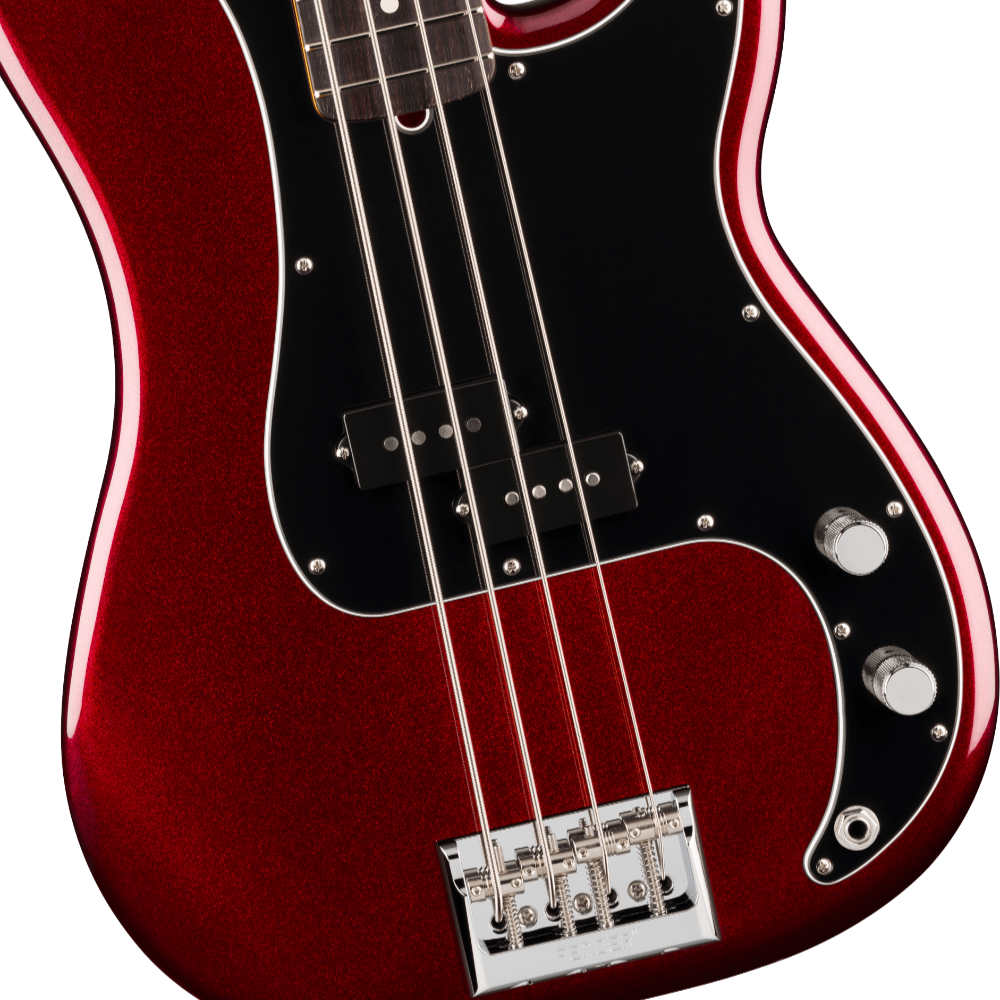 Fender フェンダー American Professional Precision Bass RW Oxblood エレキベース プレシジョンベース ボディ画像
