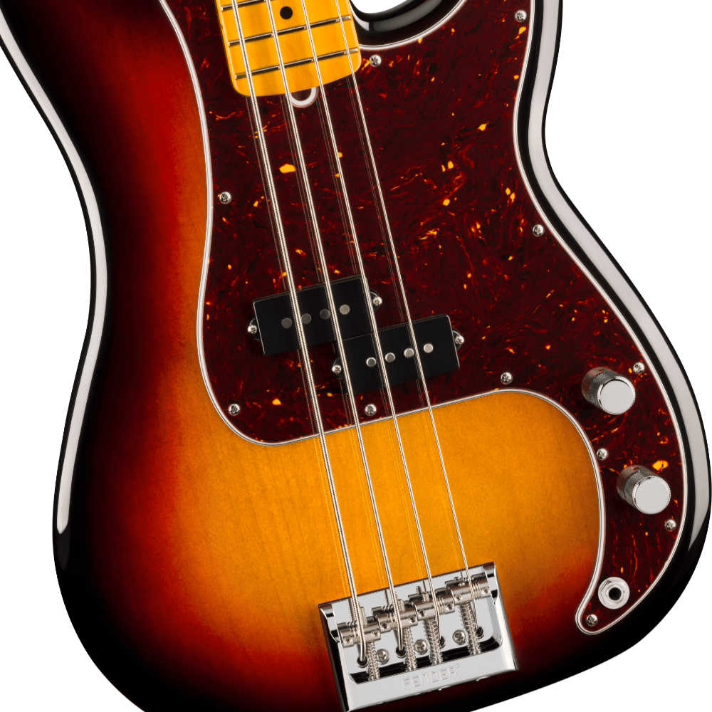 Fender フェンダー American Professional Precision Bass MN 3-Color Sunburst エレキベース プレシジョンベース ボディ画像
