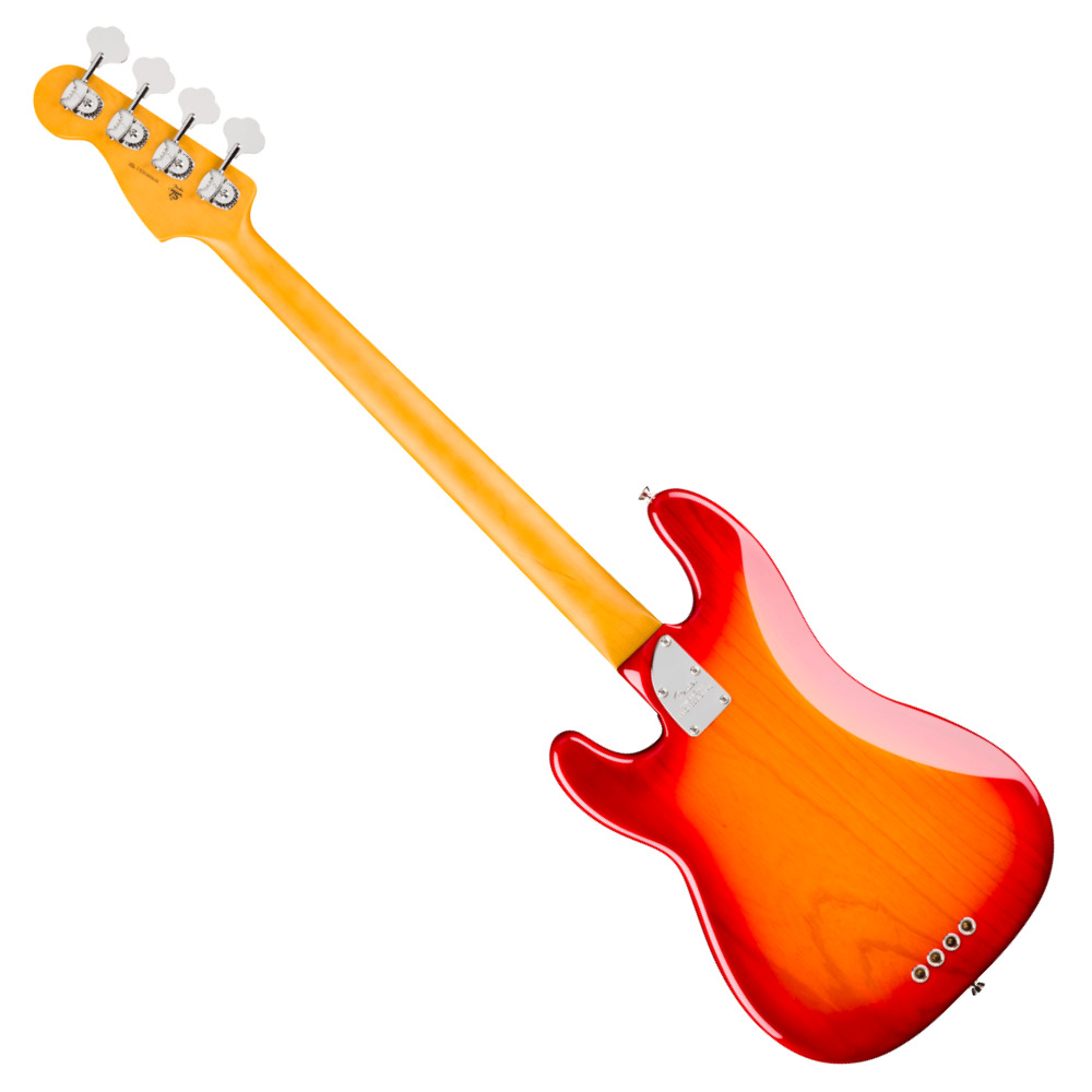 Fender フェンダー American Professional Precision Bass MN Aged Cherry Burst エレキベース プレシジョンベース バック画像