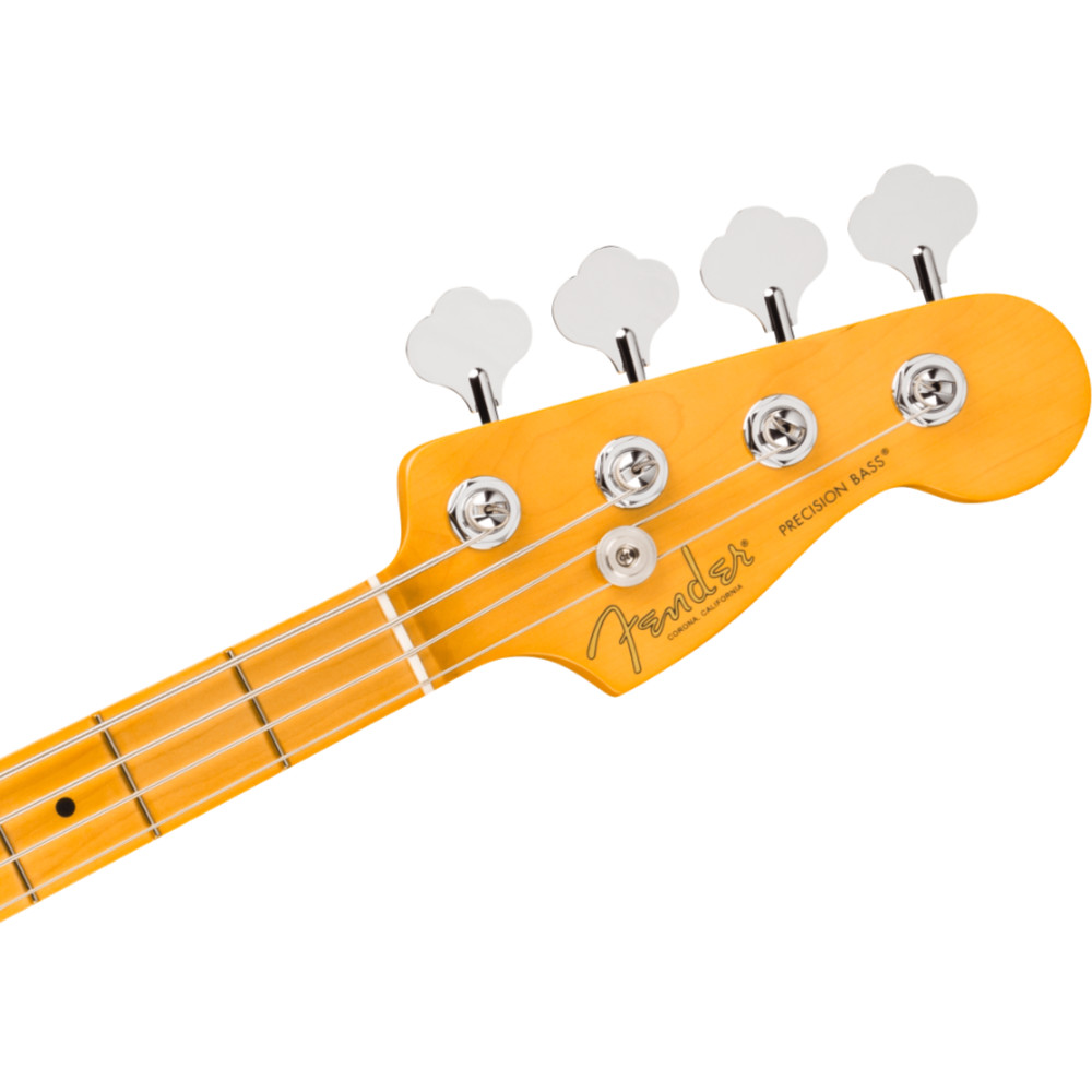 Fender フェンダー American Professional Precision Bass MN Aged Cherry Burst エレキベース プレシジョンベース ヘッド画像