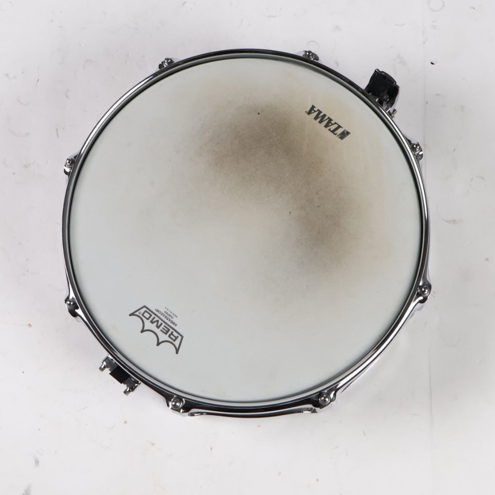 【中古】 スネアドラム タマ TAMA NSS1455 14x5.5 そうる透 SOUL TOUL モデル MADE IN JAPAN 上面