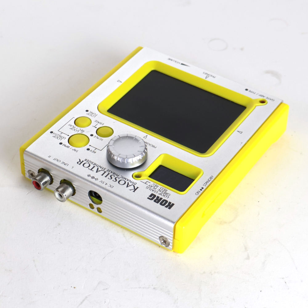 【中古】 カオシレーター コルグ KORG KAOSSILATOR KO-1 斜めアングル画像
