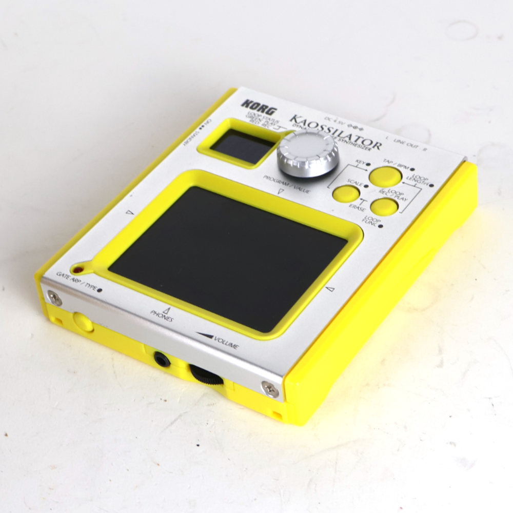 【中古】 カオシレーター コルグ KORG KAOSSILATOR KO-1 リア斜めアングル画像