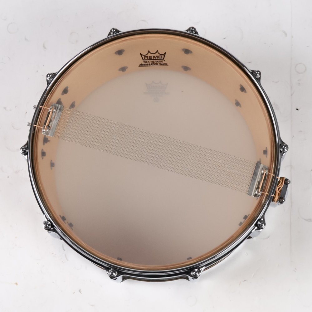 【中古】 スネアドラム パール Pearl Standard Maple 14x6.5 メイプルシェル スネアドラム 底面