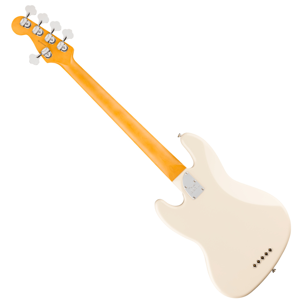 Fender フェンダー American Professional Jazz Bass V RW Olympic White 5弦エレキベース ジャズベース バック画像