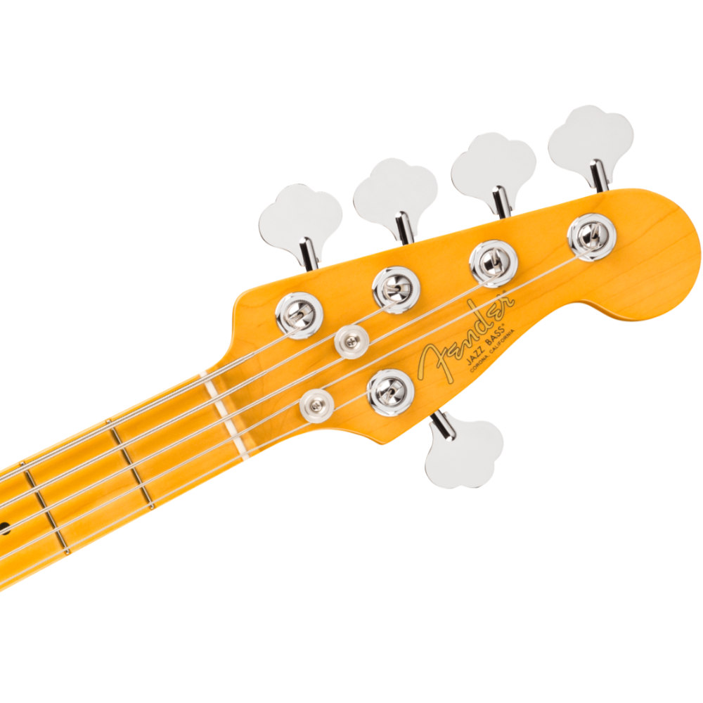 Fender フェンダー American Professional Jazz Bass V MN Oxblood 5弦エレキベース ジャズベース ヘッド画像