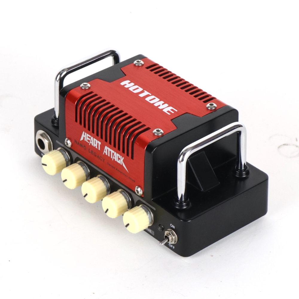 【中古】 ギターアンプヘッド HOTONE Nano Legacy Series Heart Attack 斜めアングル画像