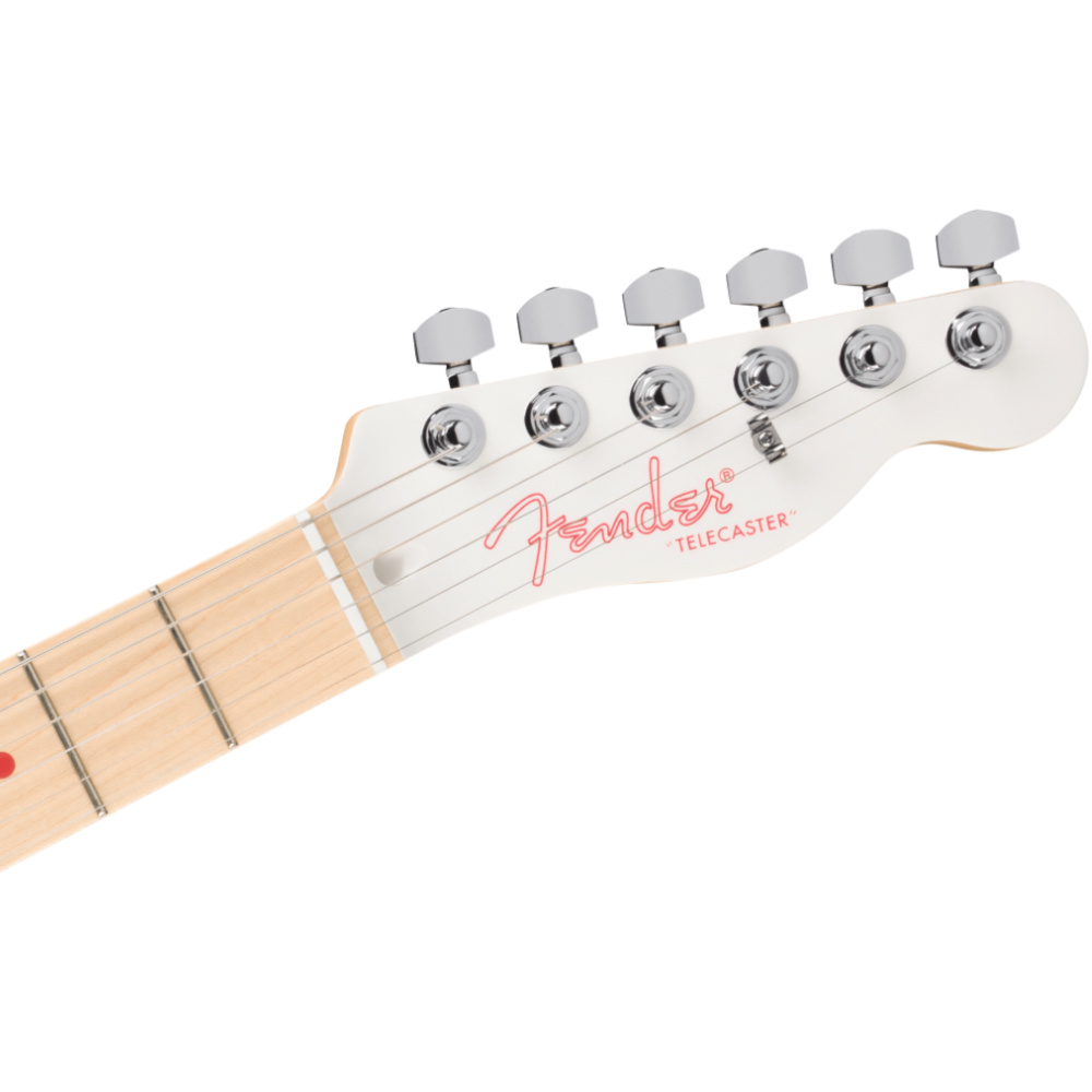 Fender フェンダー John 5 Ghost Telecaster Arctic White エレキギター テレキャスター ヘッド画像