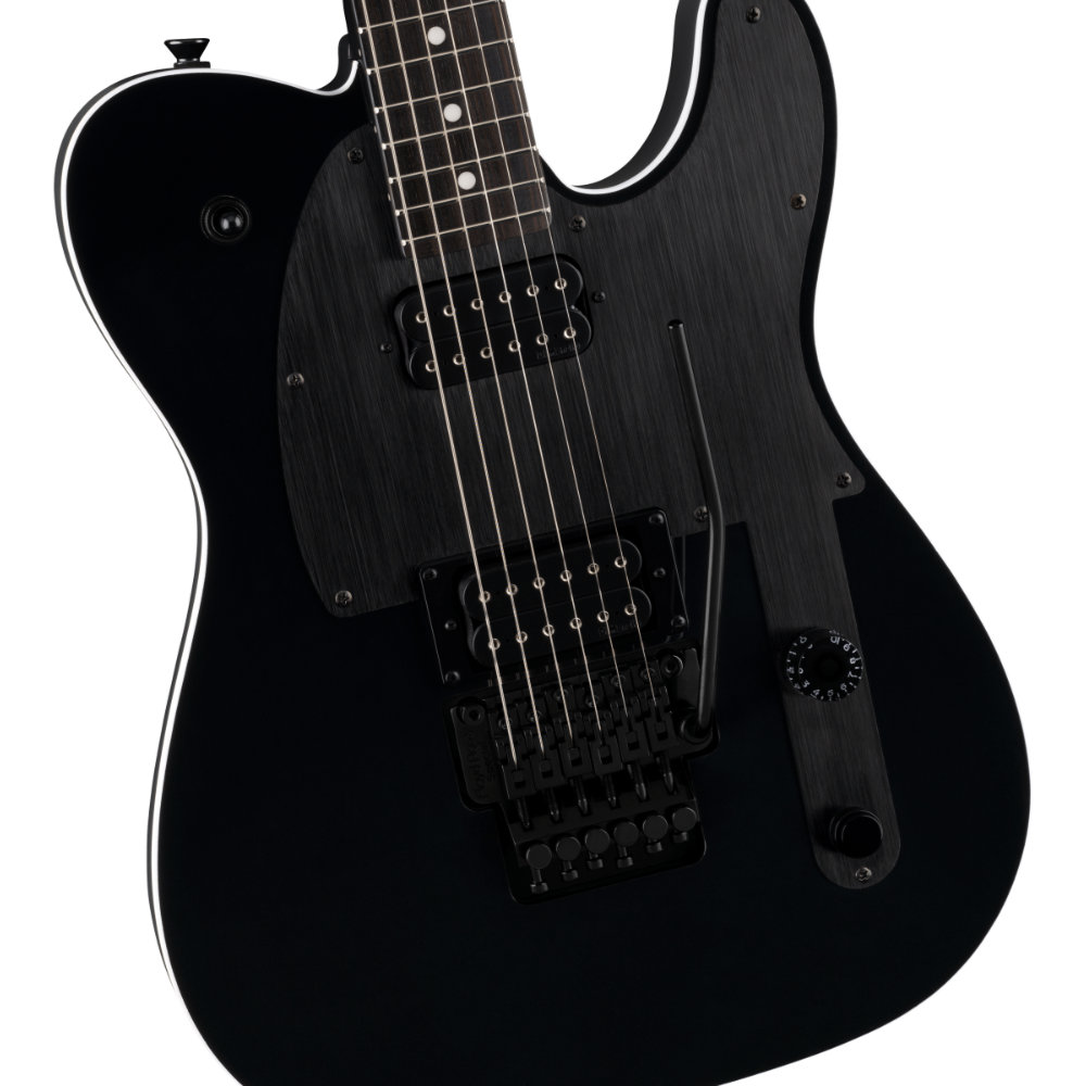 Fender フェンダー John 5 Phantom Telecaster Black エレキギター テレキャスター ボディ画像