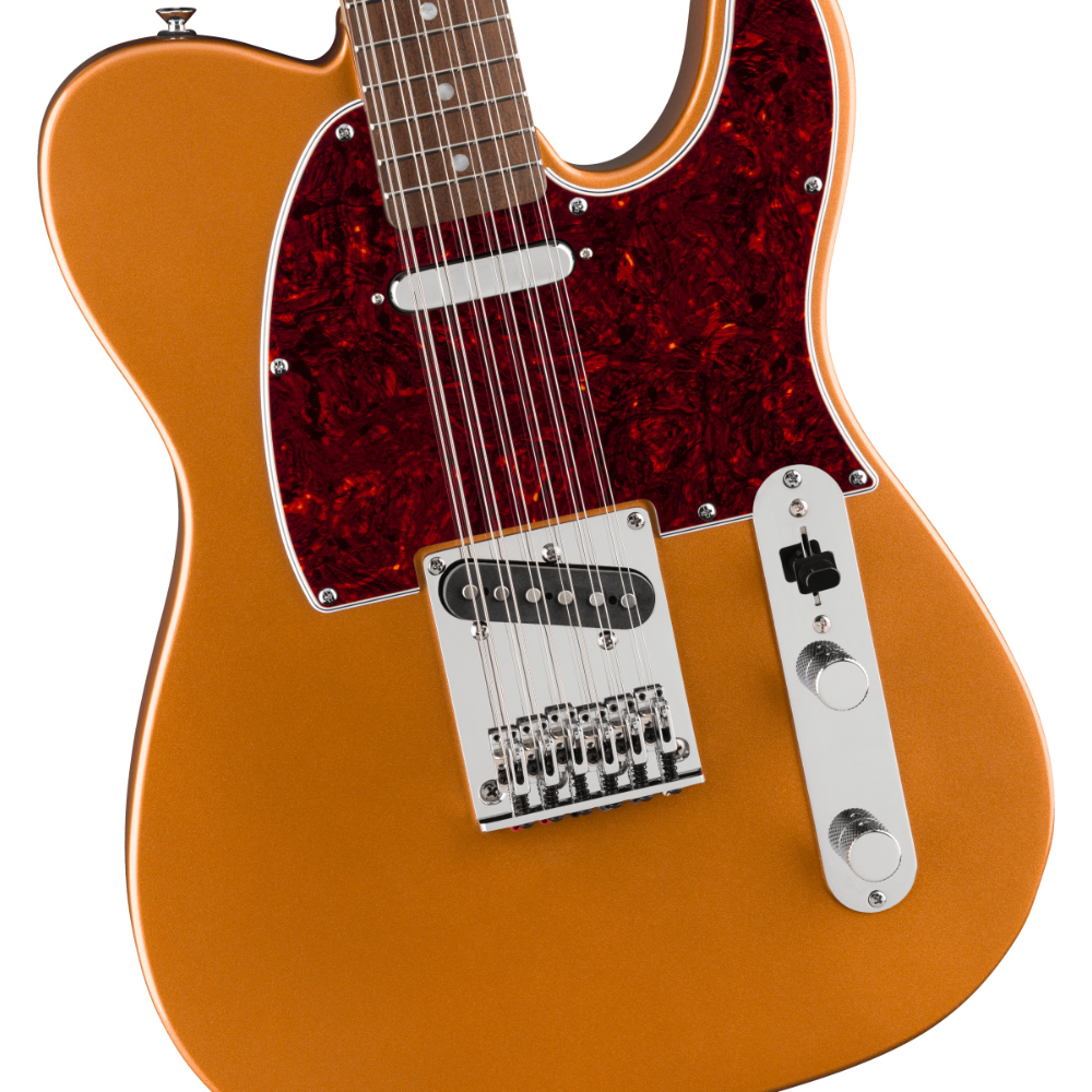 Squier スクワイア スクワイヤー Paranormal Troy Van Leeuwen Telecaster XII Laurel Fingerboard Copper エレキギター ボディトップ
