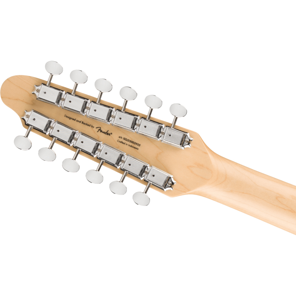Squier スクワイア スクワイヤー Paranormal Troy Van Leeuwen Telecaster XII Laurel Fingerboard Copper エレキギター ヘッド裏
