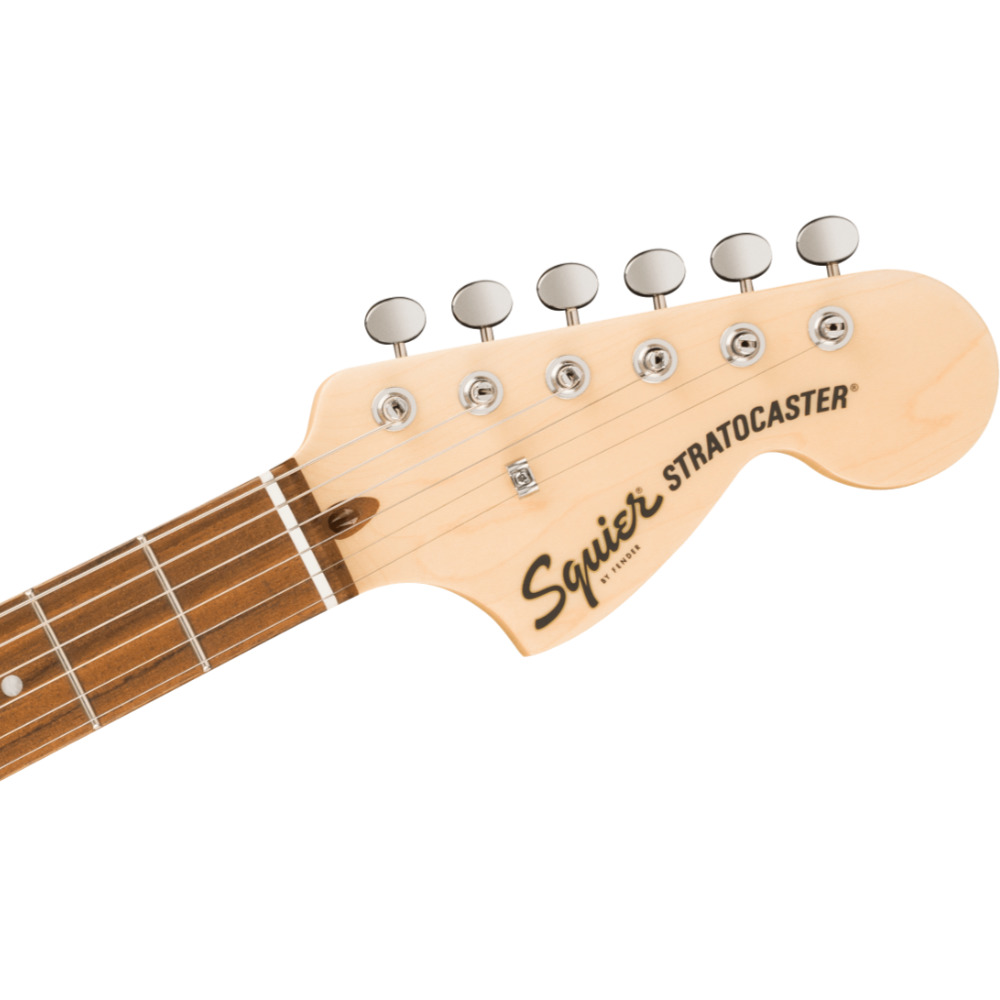 Squier スクワイア スクワイヤー Paranormal Stratocaster Deluxe LRL MPG Vintage White エレキギター ストラトキャスター ヘッド画像