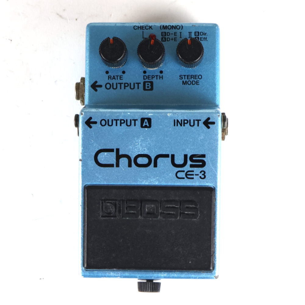 【中古】 コーラス エフェクター BOSS CE-3 Chorus Made in JAPAN ギターエフェクター