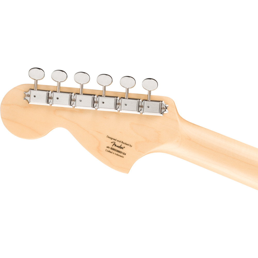 Squier スクワイア スクワイヤー Paranormal Stratocaster Deluxe MN PPG Lake Placid Blue エレキギター ストラトキャスター ヘッドバック画像