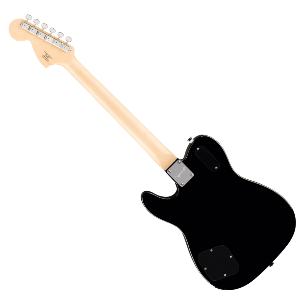 Squier スクワイア スクワイヤー Paranormal Troublemaker Telecaster Deluxe Bigsby LRL PPG Black エレキギター テレキャスター バック画像